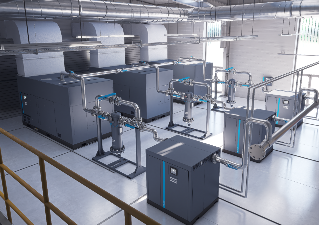 ZH FD 3D compressor room setup For PPT