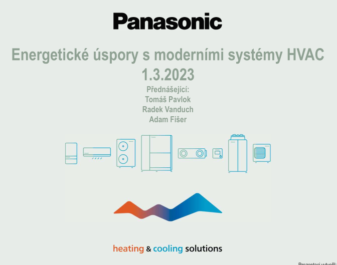 PANASONIC titulka prezentace